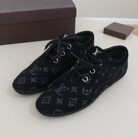 LV 路易威登 Foxtrot Sneaker 女鞋，黑色，37.5碼，無附件