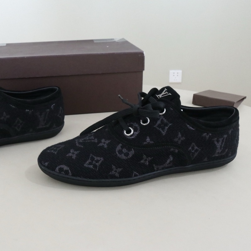 LV 路易威登 Foxtrot Sneaker 女鞋，黑色，37.5碼，無附件-1