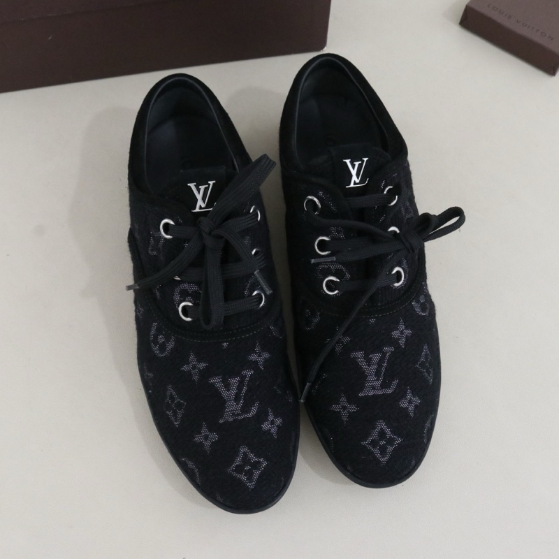 LV 路易威登 Foxtrot Sneaker 女鞋，黑色，37.5碼，無附件-2
