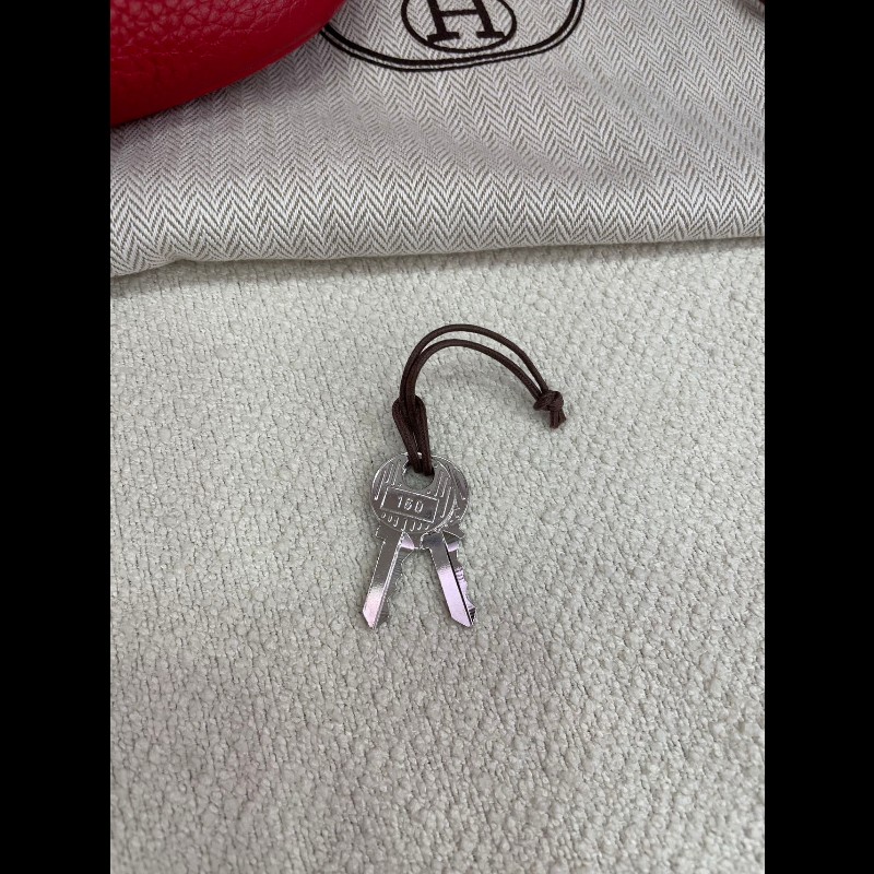 Hermes Picotin 26 Q5國旗紅 銀扣-16