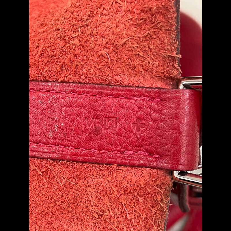 Hermes Picotin 26 Q5國旗紅 銀扣-21