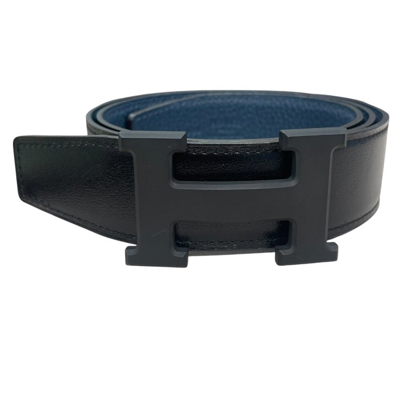 HERMES 愛馬仕 CONSTANCE BELT 38mm H皮帶 TC皮 黑色 黑釦 SIZE:70-0