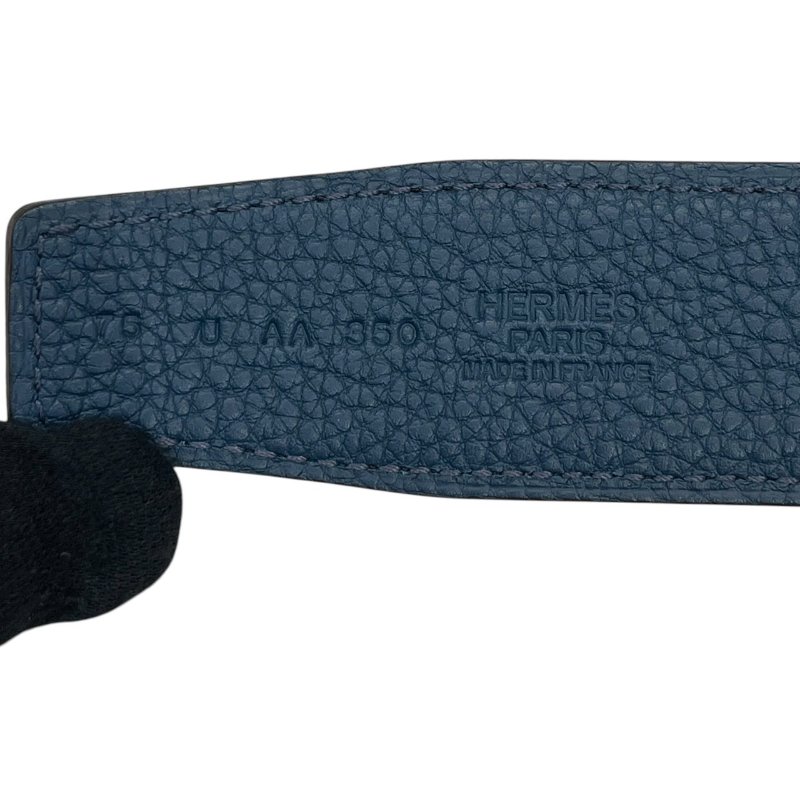 HERMES 愛馬仕 CONSTANCE BELT 38mm H皮帶 TC皮 黑色 黑釦 SIZE:70-7