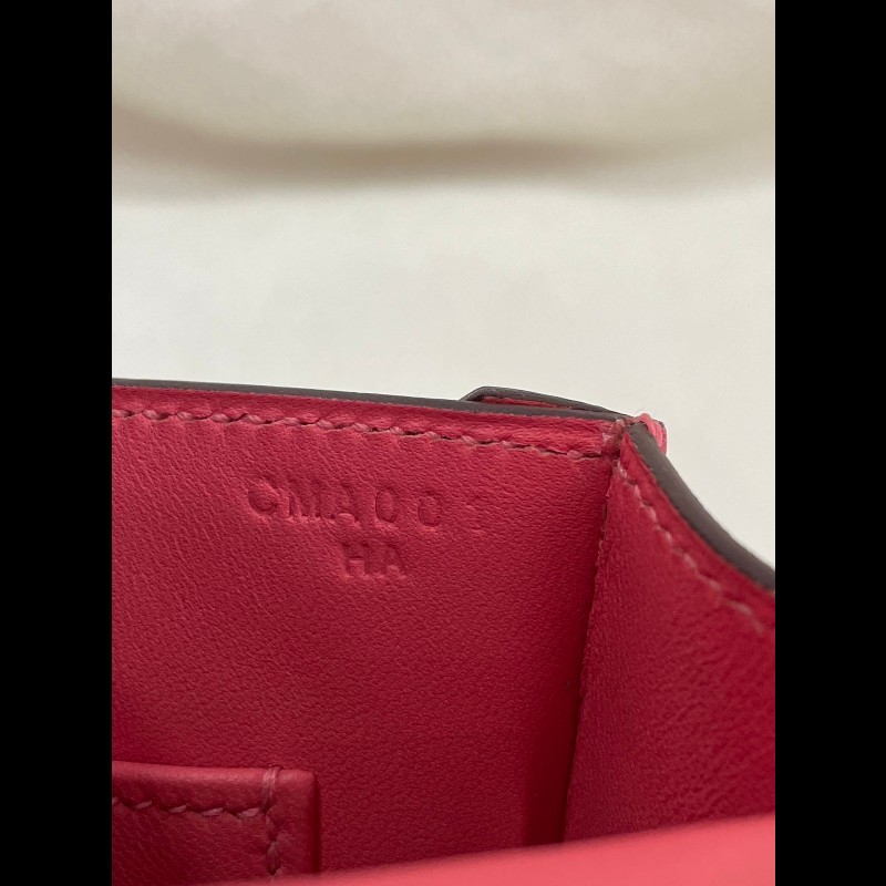 Hermes Mini Verrou 手槍包 21cm 銀扣
颜色:U5 唇膏粉
皮质:山-12