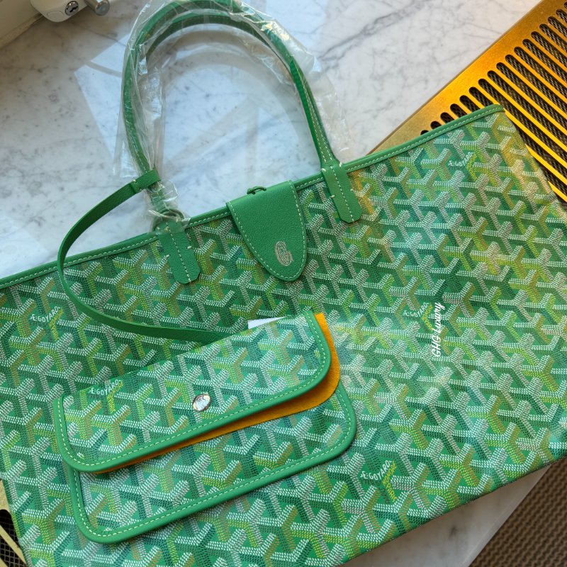 Goyard St Louis Tote 26 特別版 / 綠色 / PM (全新)-0