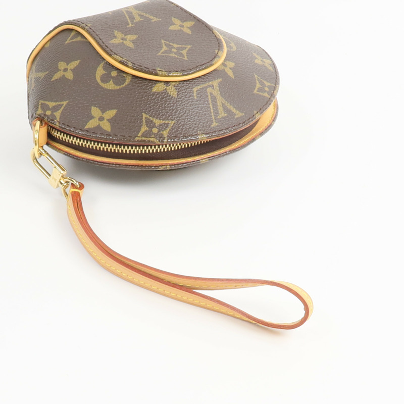 LOUIS VUITTON Monogram Mini Ellipse手拿包-4