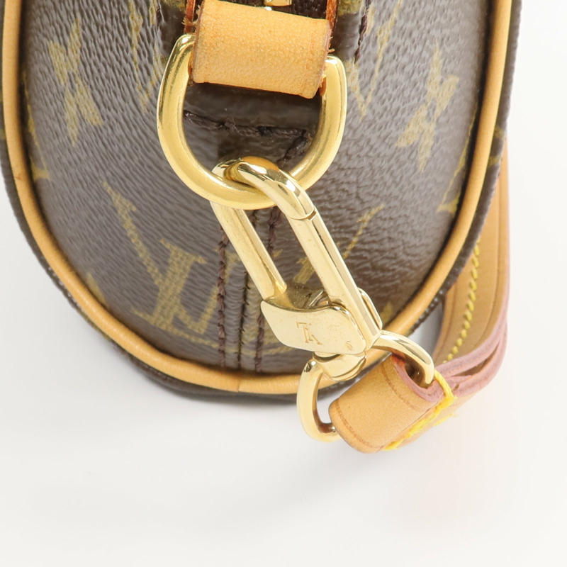 LOUIS VUITTON Monogram Mini Ellipse手拿包-6