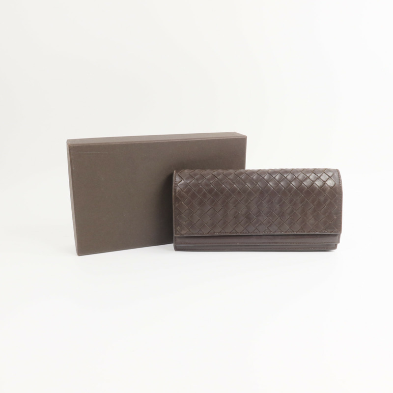 BOTTEGA VENETA 羊皮皮革Long wallet長錢包-19