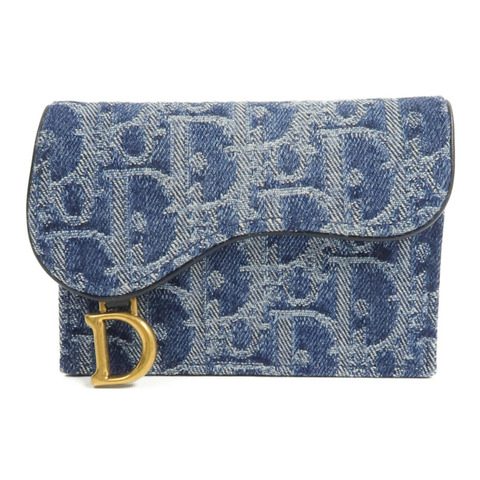 Dior 帆布Saddle Bloom Card Holder卡片套