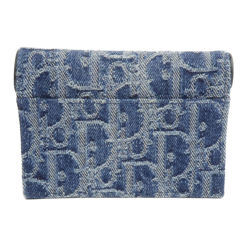 Dior 帆布Saddle Bloom Card Holder卡片套-1