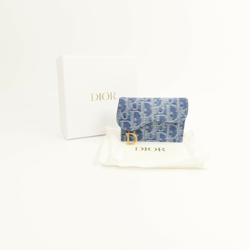 Dior 帆布Saddle Bloom Card Holder卡片套-10
