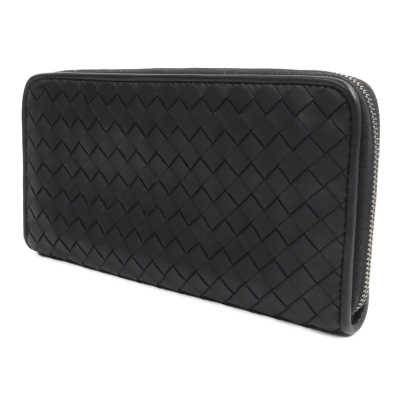 BOTTEGA VENETA 羊皮皮革Zipper Long Wallet長錢包-2