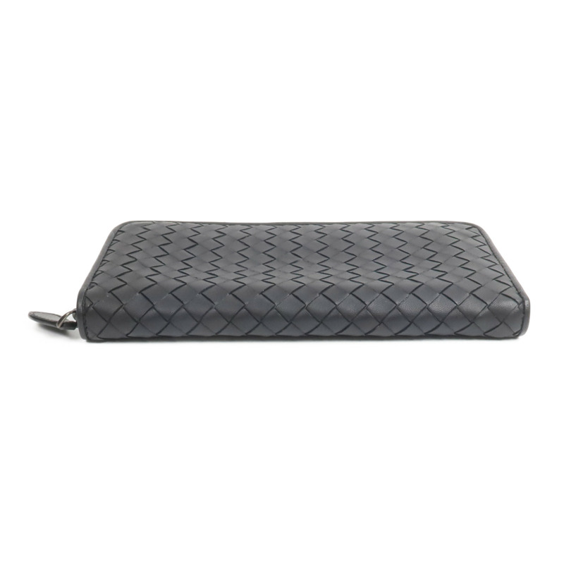 BOTTEGA VENETA 羊皮皮革Zipper Long Wallet長錢包-5