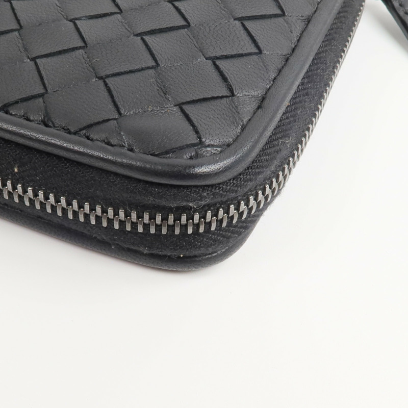 BOTTEGA VENETA 羊皮皮革Zipper Long Wallet長錢包-9