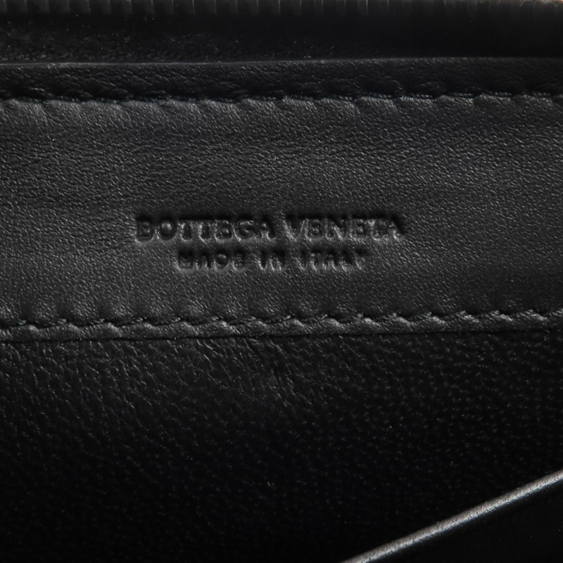 BOTTEGA VENETA 羊皮皮革Zipper Long Wallet長錢包-12