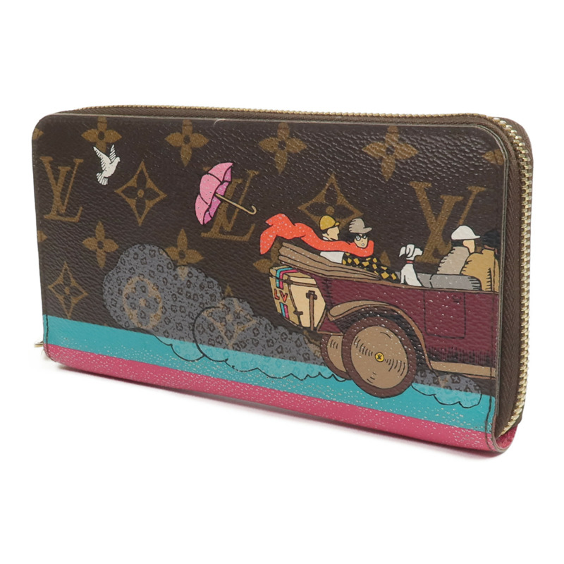 LOUIS VUITTON Monogram Illustre Evasion Zippy Wallet長錢包-2