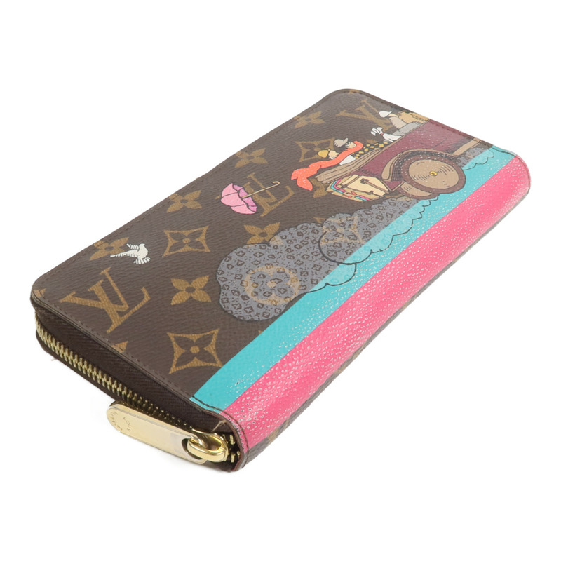 LOUIS VUITTON Monogram Illustre Evasion Zippy Wallet長錢包-3