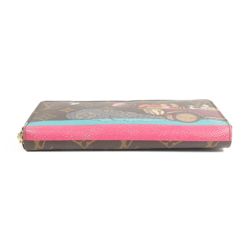 LOUIS VUITTON Monogram Illustre Evasion Zippy Wallet長錢包-5