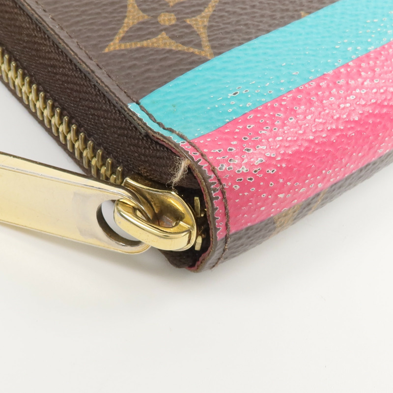 LOUIS VUITTON Monogram Illustre Evasion Zippy Wallet長錢包-12