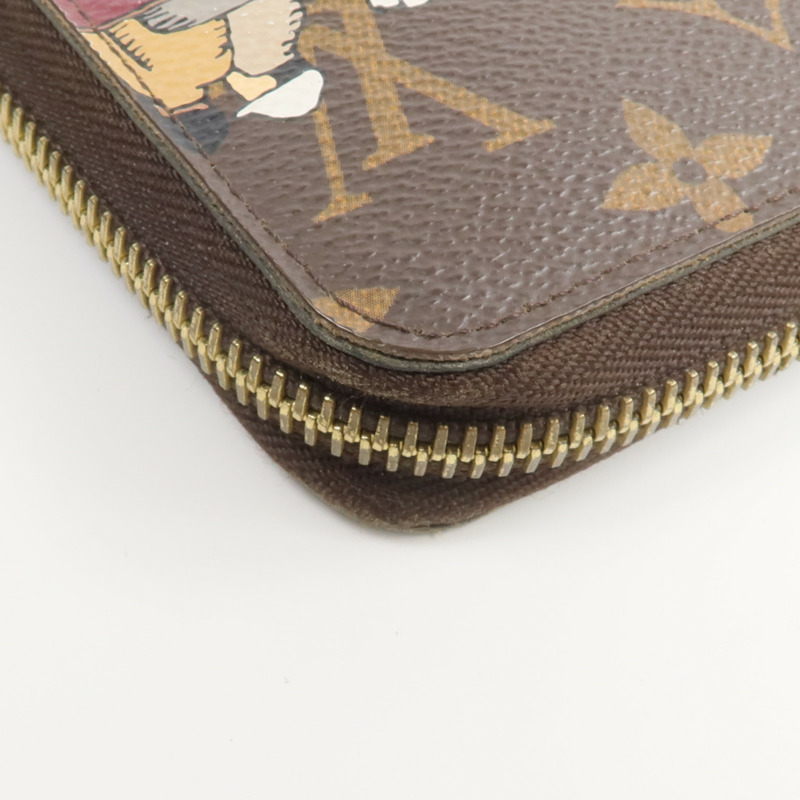 LOUIS VUITTON Monogram Illustre Evasion Zippy Wallet長錢包-13