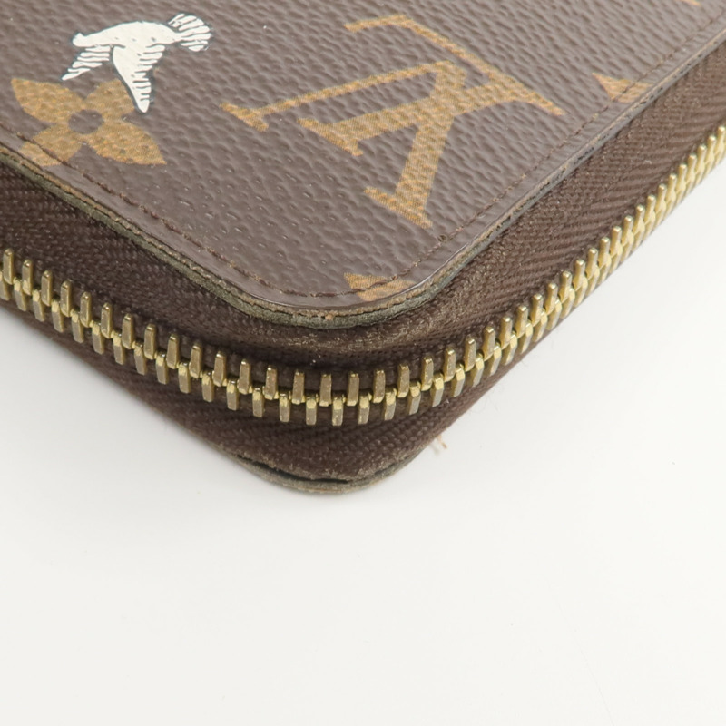 LOUIS VUITTON Monogram Illustre Evasion Zippy Wallet長錢包-14
