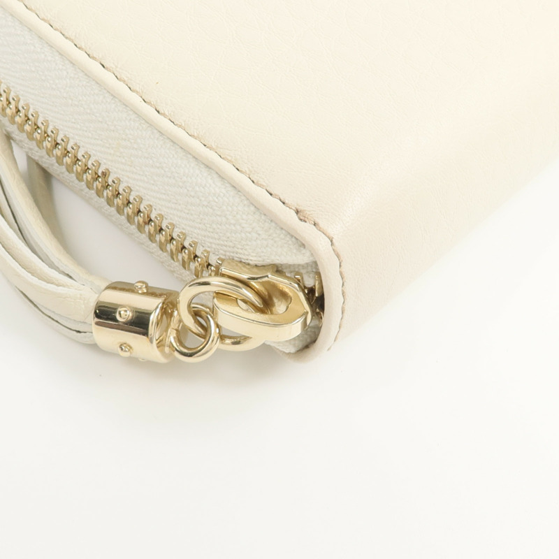 GUCCI 牛皮皮革Soho Zip Around Wallet長錢包-8