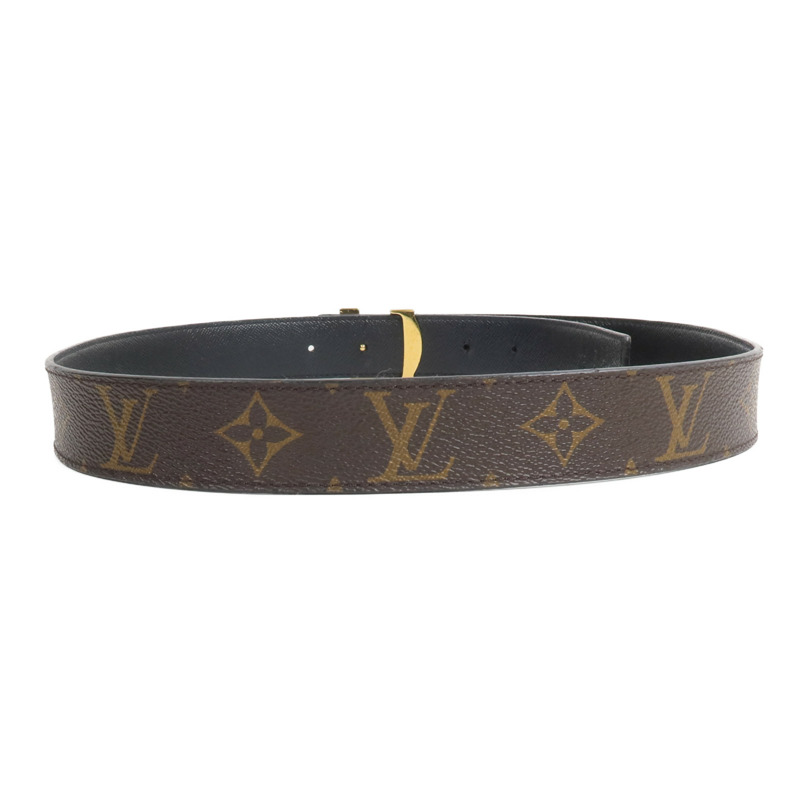 LOUIS VUITTON Monogram Initiales 30mm Reversible Belt腰帶-3
