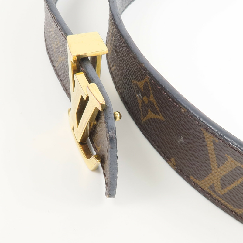 LOUIS VUITTON Monogram Initiales 30mm Reversible Belt腰帶-5