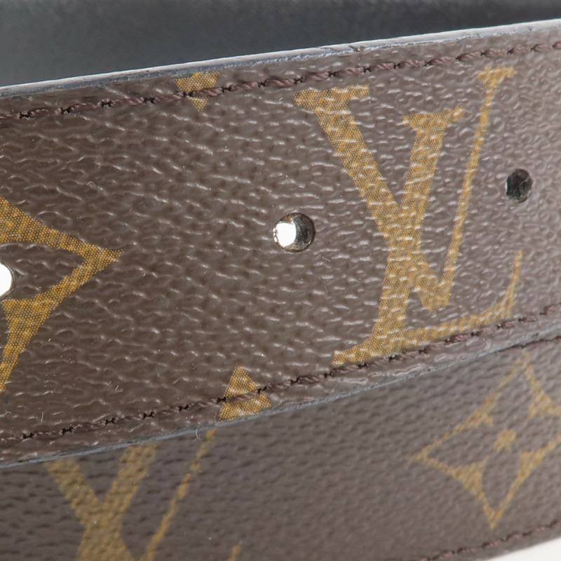 LOUIS VUITTON Monogram Initiales 30mm Reversible Belt腰帶-8