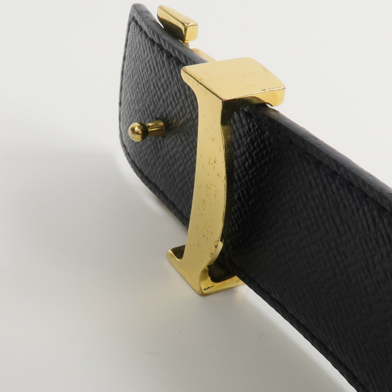 LOUIS VUITTON Monogram Initiales 30mm Reversible Belt腰帶-9