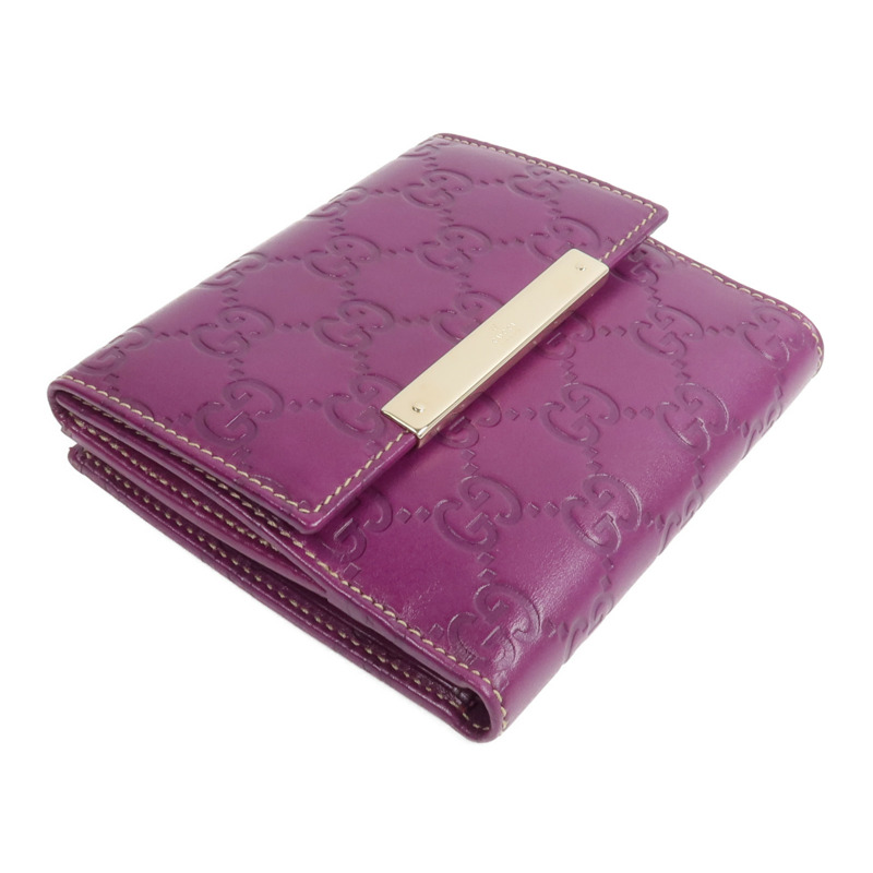 GUCCI 牛皮皮革Fold Wallet錢包-3