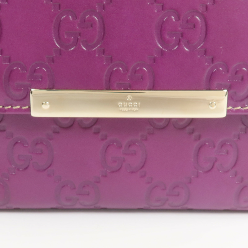 GUCCI 牛皮皮革Fold Wallet錢包-13