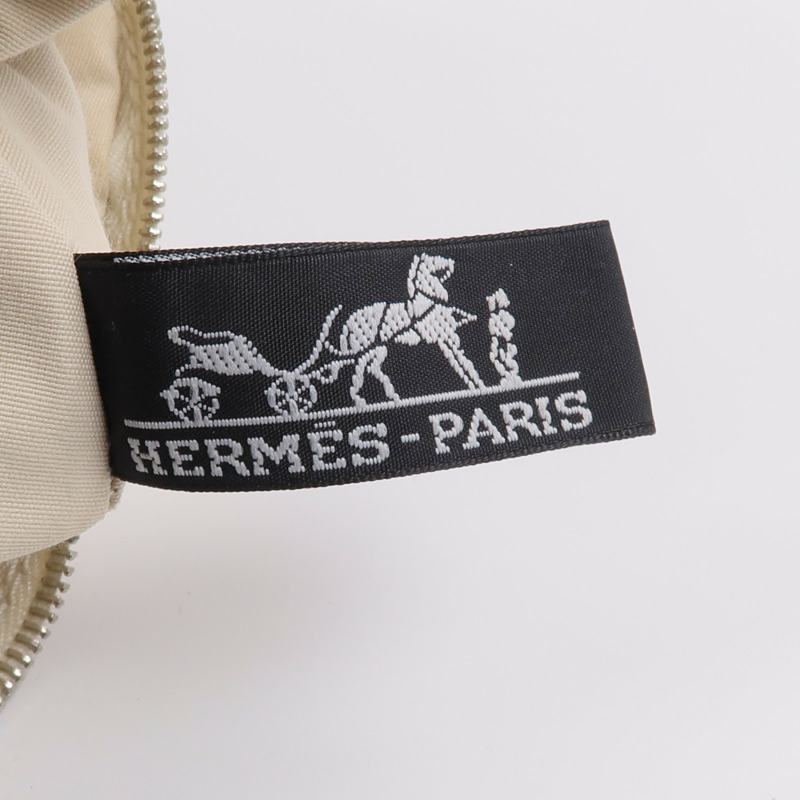 HERMES 帆布Bolide Pouch手拿包-8