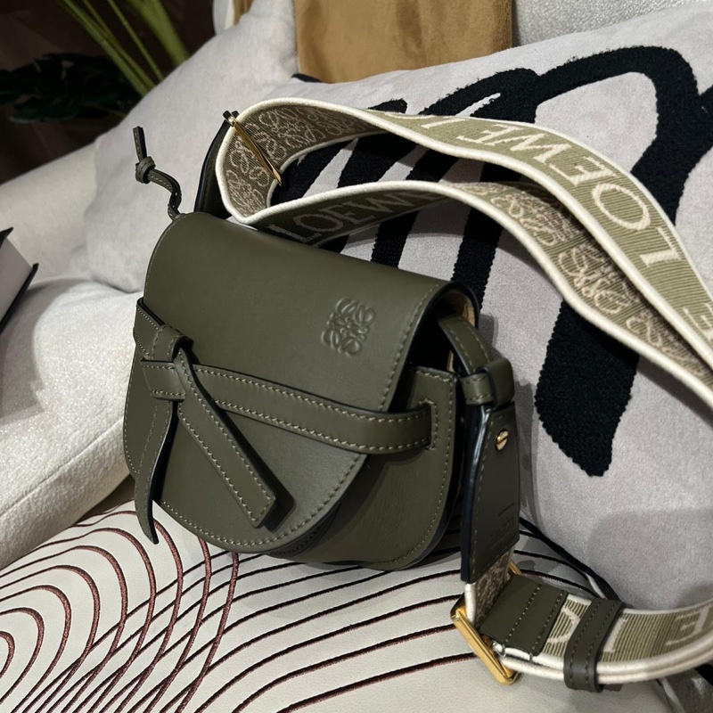 Loewe Gate Mini Calfskin Crossbody Bag-3