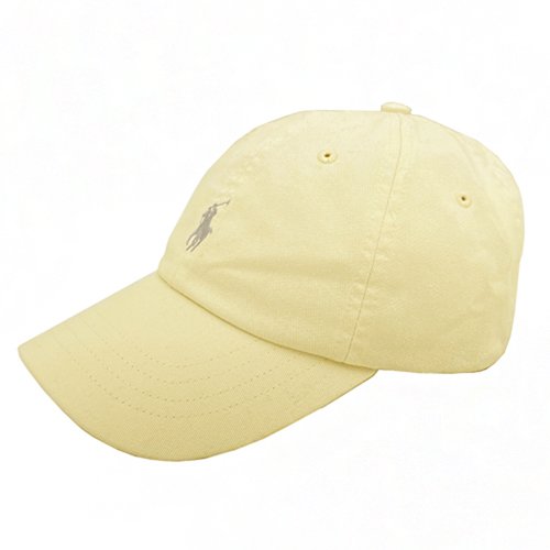【RALPH LAUREN】POLO刺繡小馬LOGO鴨舌棒球帽(米白)-2