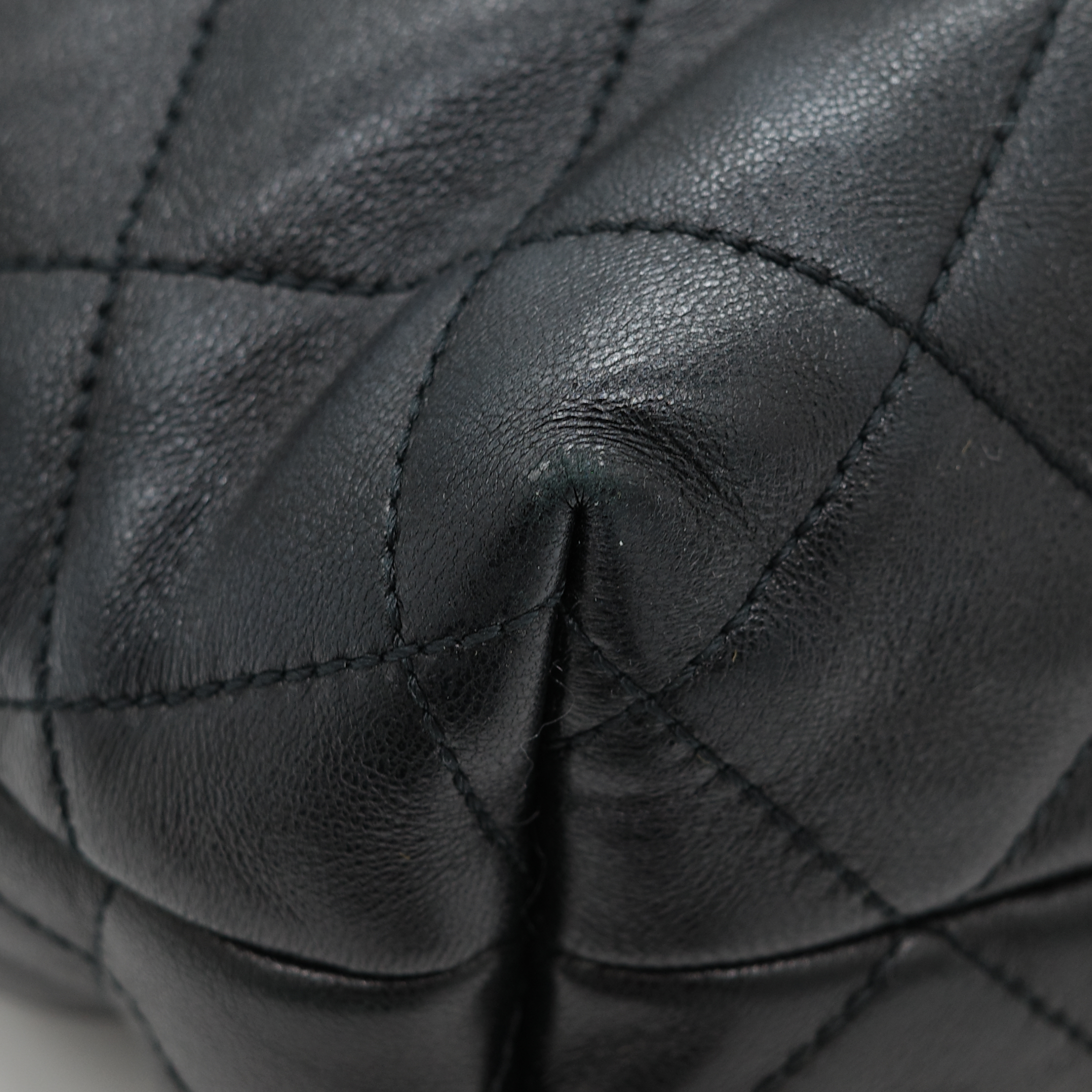 SAINT LAURENT  YSL聖羅蘭  care maxi matelassé leather tote黑色 大托特包-8