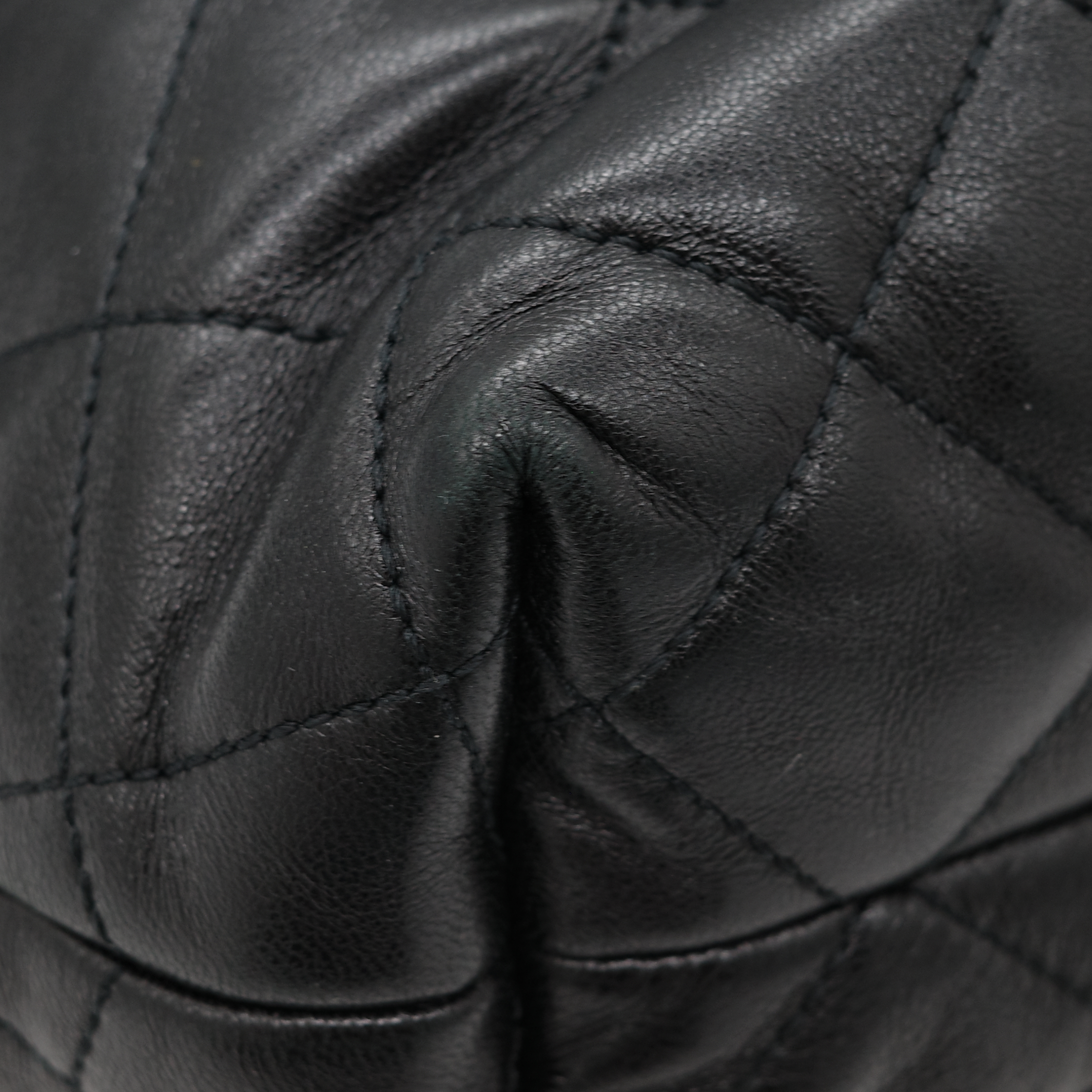 SAINT LAURENT  YSL聖羅蘭  care maxi matelassé leather tote黑色 大托特包-10