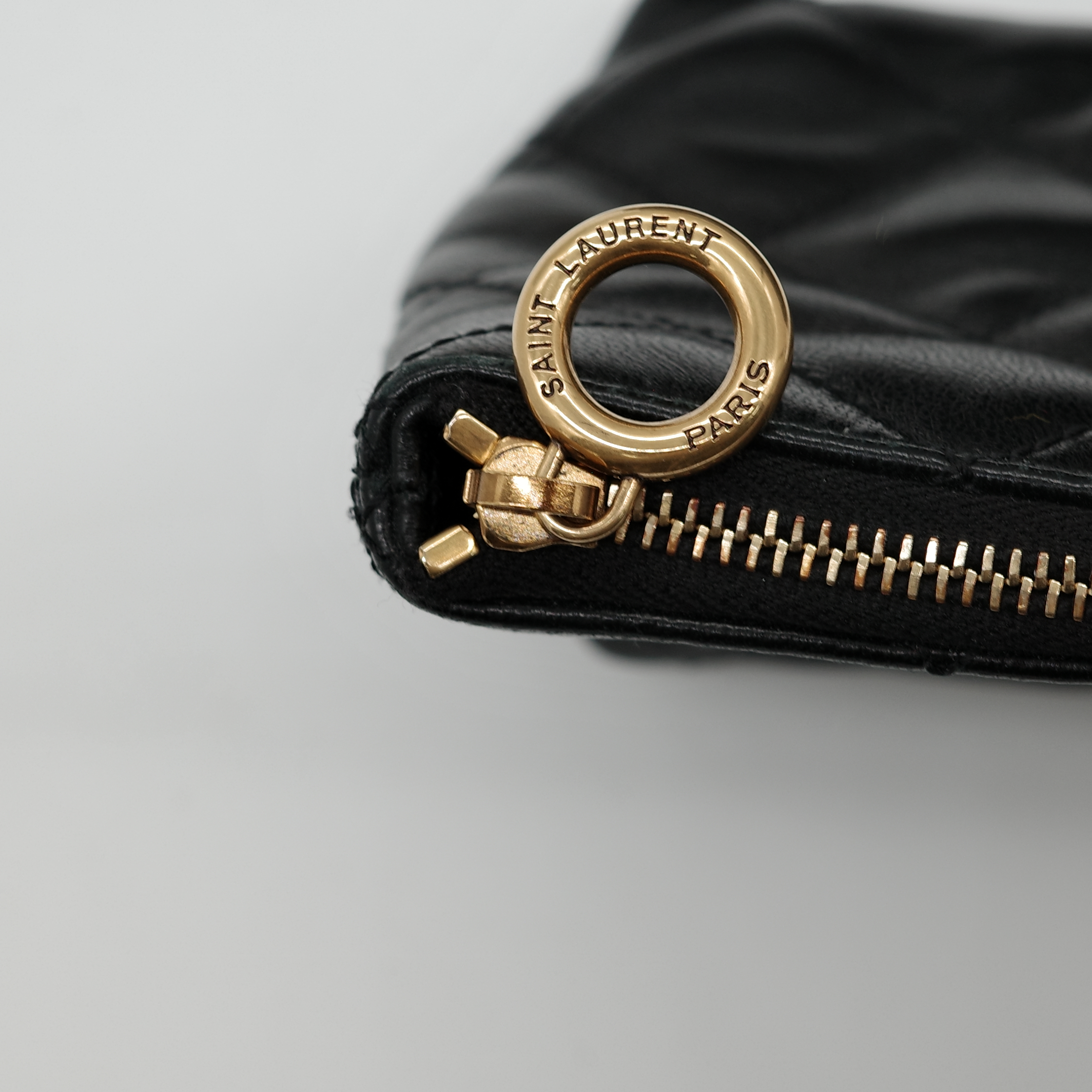 SAINT LAURENT  YSL聖羅蘭  care maxi matelassé leather tote黑色 大托特包-12