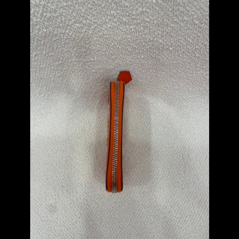 Hermes 絲綢拉鍊銀包-7