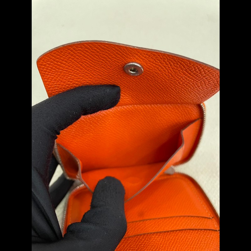 Hermes 絲綢拉鍊銀包-15