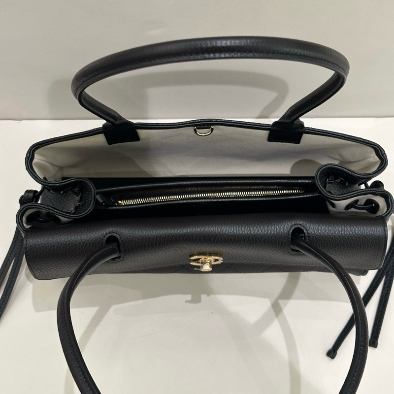 閒置新✨Chanel 香奈兒 26s 法棍包單肩包 小號黑金 附件:小票 塵袋-6