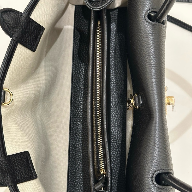 閒置新✨Chanel 香奈兒 26s 法棍包單肩包 小號黑金 附件:小票 塵袋-7