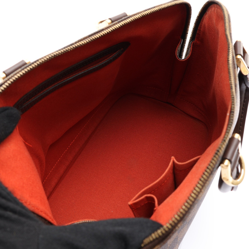 棕色 棋盤格 帆布 Damier Alma 手提包【LOUIS VUITTON LV 路易威登】 N51131-2