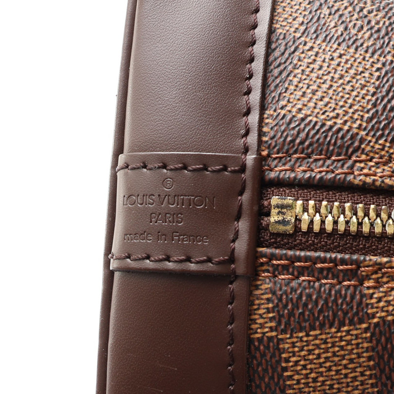 棕色 棋盤格 帆布 Damier Alma 手提包【LOUIS VUITTON LV 路易威登】 N51131-3