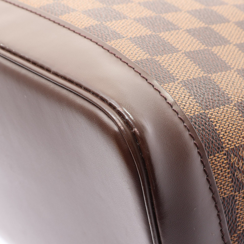 棕色 棋盤格 帆布 Damier Alma 手提包【LOUIS VUITTON LV 路易威登】 N51131-7