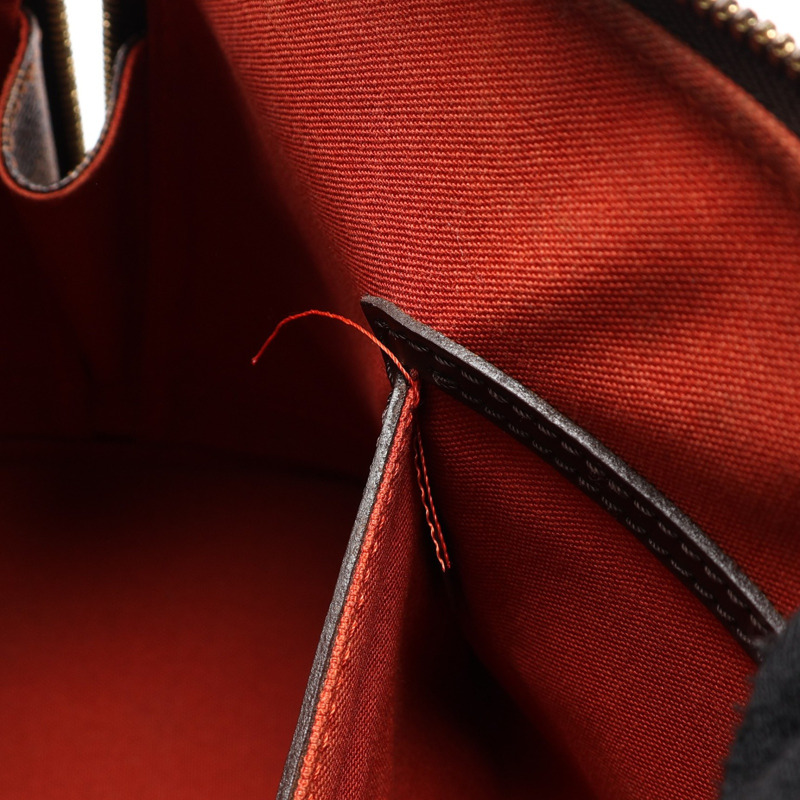 棕色 棋盤格 帆布 Damier Alma 手提包【LOUIS VUITTON LV 路易威登】 N51131-12