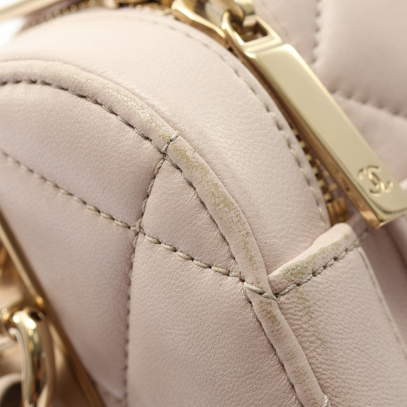 粉色 菱格紋 羊皮 Trendy CC 肩背包【CHANEL 香奈兒】 AS1626-12
