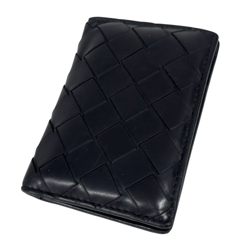 BOTTEGA VENETA 織皮 卡包-3