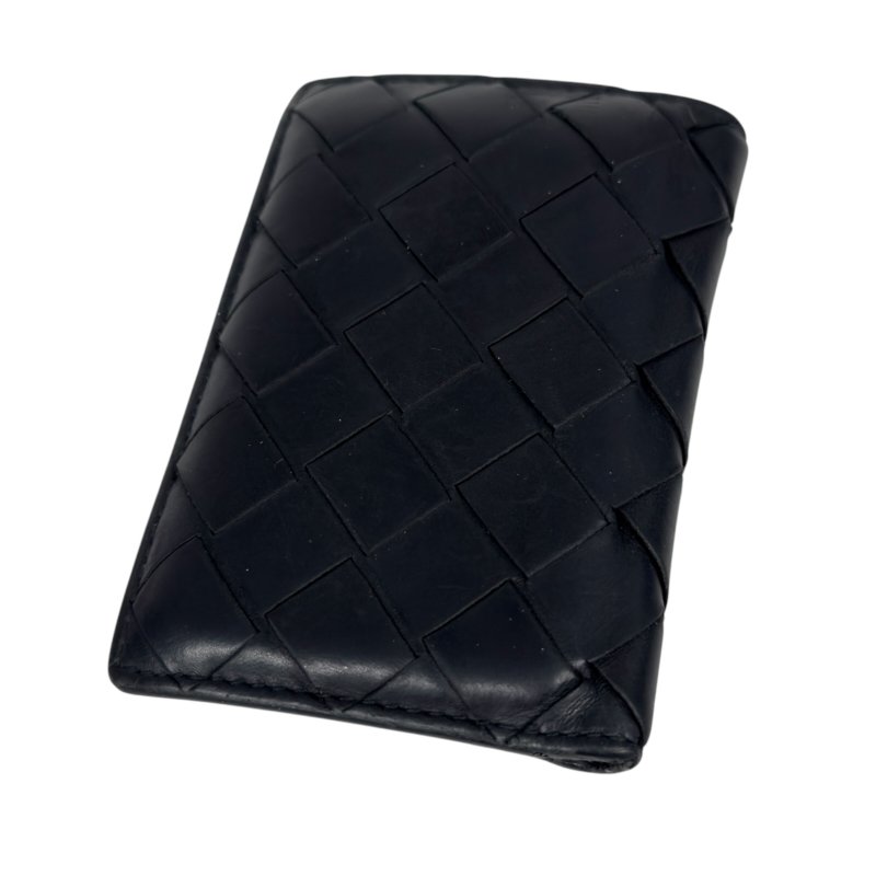 BOTTEGA VENETA 織皮 卡包-4