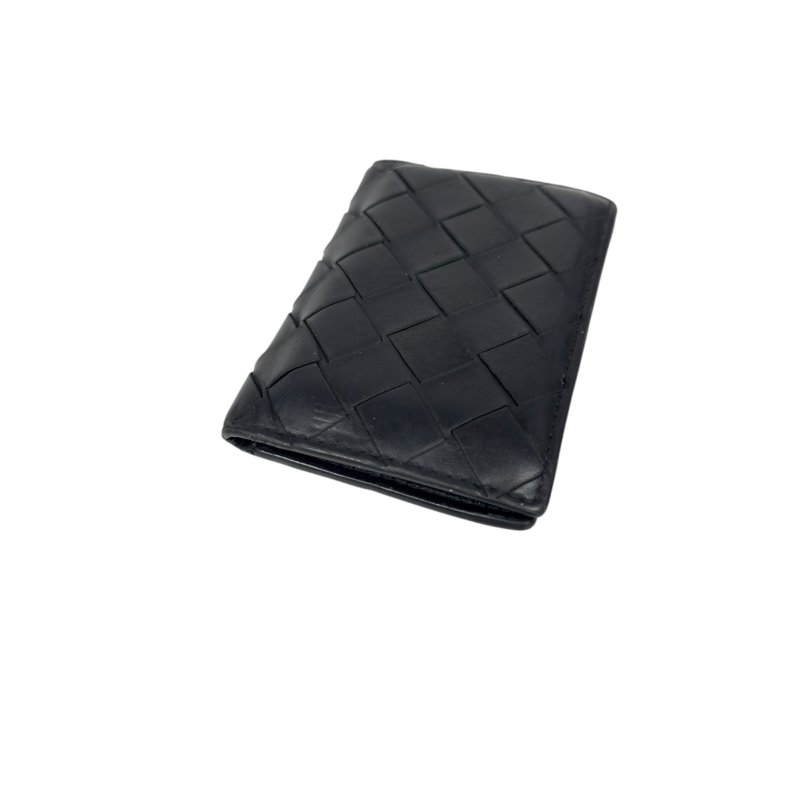BOTTEGA VENETA 織皮 卡包-12